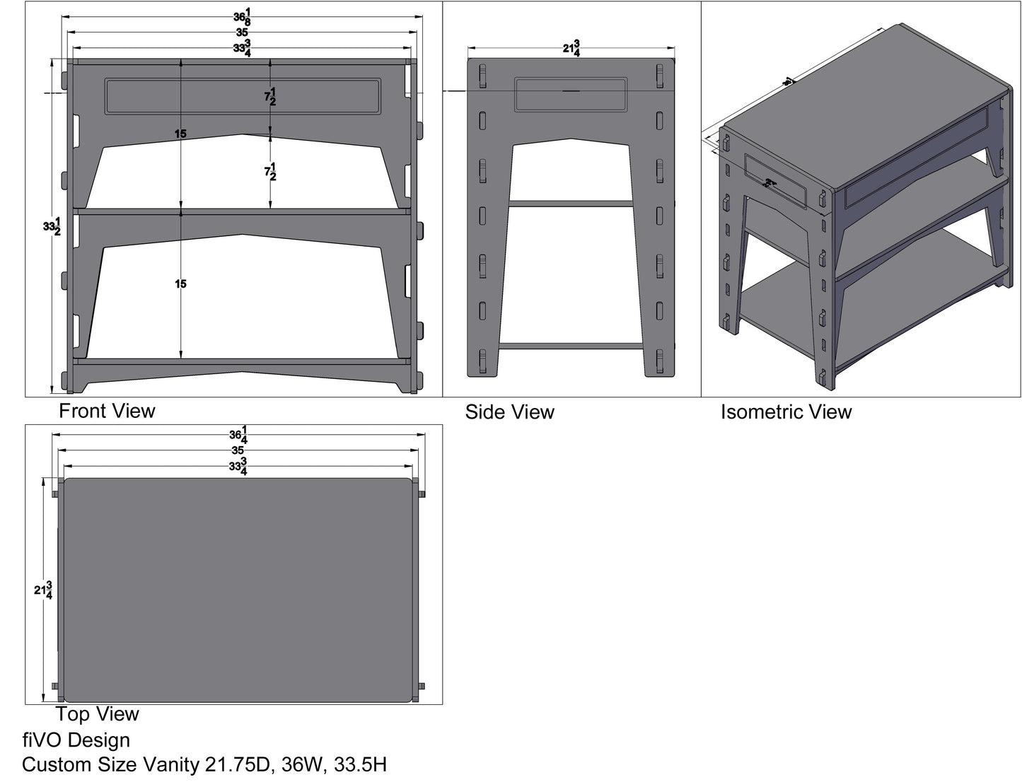 Custom Bathroom Vanity